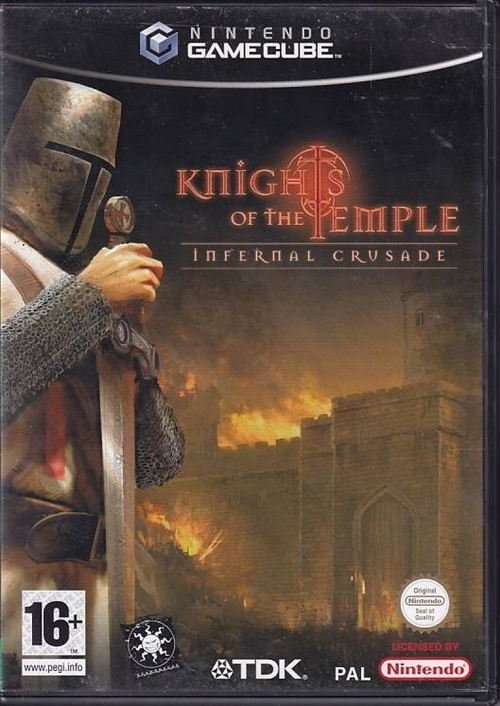 Knights of the Temple Infernal Crusade - GameCube (B Grade) (Genbrug)